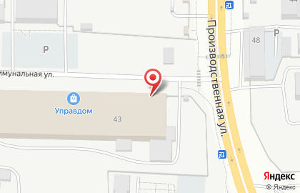 Торгово-производственная компания Оконный супермаркет на Коммунальной улице на карте