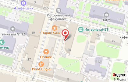 Юридическая фирма Астрея на улице Желябова на карте