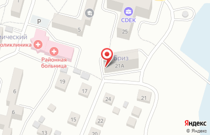 Бриз, ООО Инстройтех на Приморской улице на карте