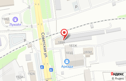 Автомойка в Тамбове на карте
