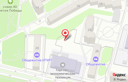 Рекламные стенды в лифтах, ООО ИНГРУП, микрорайон Холмы на улице Ворошилова 24 на карте