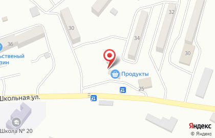 Продуктовый магазин во Владивостоке на карте