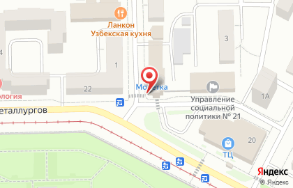Магазин Монетка в Екатеринбурге на карте