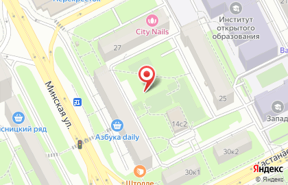 Тотем на Минской улице на карте