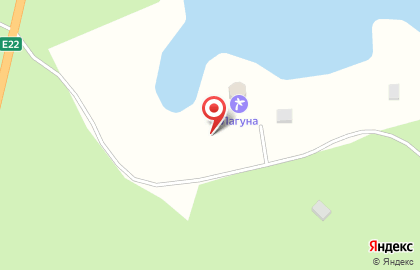 Центр отдыха Лагуна в Тюмени на карте