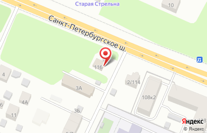 Каменный цветок на Санкт-Петербургском шоссе на карте
