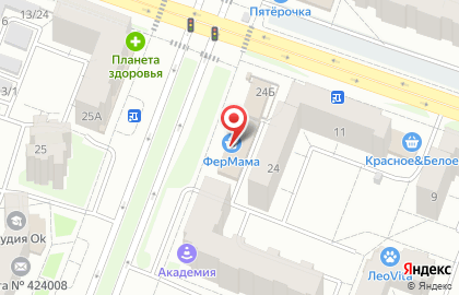 Мясной магазин ФерМама на карте