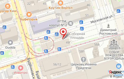 Салон сотовой связи МТС на Московской улице, 47б на карте