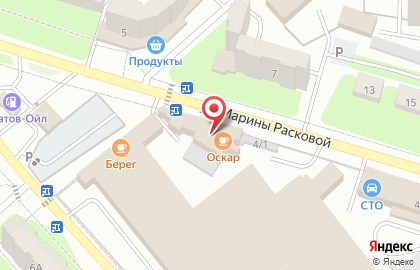 Массив на улице Марины Расковой на карте