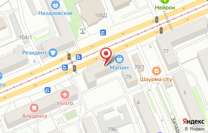 Ювелирный дисконт-центр Золотой Стандарт в Кировском районе на карте