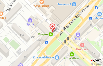Киоск по продаже печатной продукции в Краснооктябрьском районе на карте