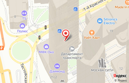 Encore Fitness в Москва-Сити на карте