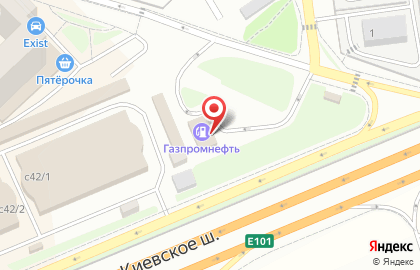 Автомойка Газпромнефть в Апрелевке на карте