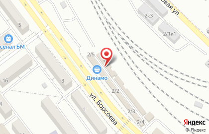 Магазин автоаксессуаров и автозапчастей АвтоАкцент в Советском районе на карте