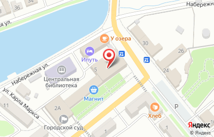 Офис продаж Ингосстрах в Новозыбкове на карте