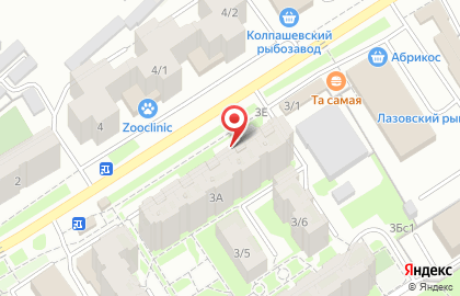 Дом Быта на улице Сергея Лазо на карте