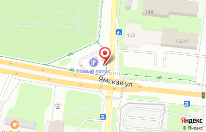 Оптовка на Ямской улице на карте