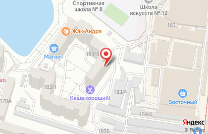 Глазурь на Ставропольской улице на карте
