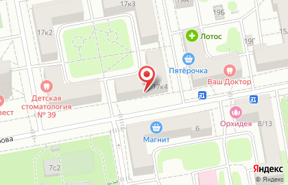 Ателье и магазин тканей Ткани Васильевых на карте