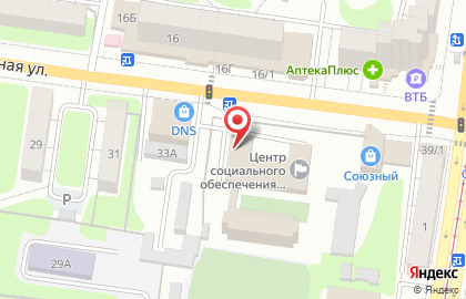 Центр социального обеспечения военного комиссариата Курской области на карте
