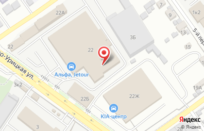 Автокомплекс Кia Центр Самара на карте