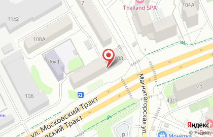 Салон оптики Тюменьоптика на Московском тракте на карте