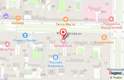 Мариенталь (Санкт-Петербург) на Фурштатской улице на карте