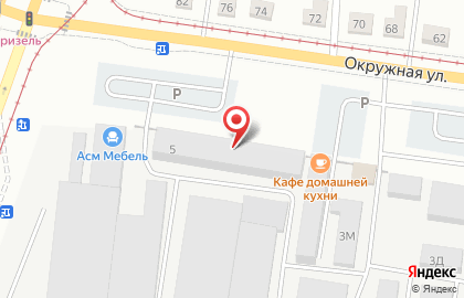 Симплекс на Окружной улице на карте