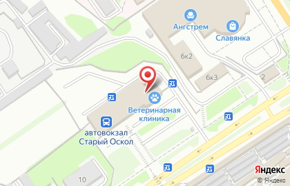 Старооскольский Автовокзал на карте