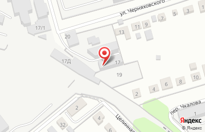 Торговая компания Электроград на улице Черняховского на карте