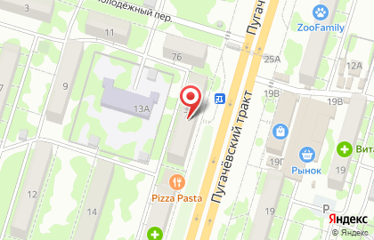 Медицинская лаборатория Скайлаб на Пугачевском тракте на карте