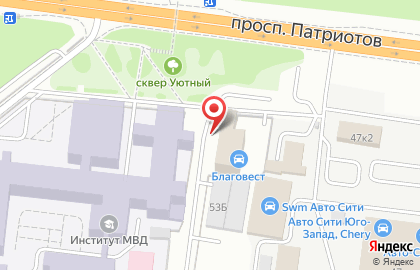 Строймашсервис на проспекте Патриотов на карте