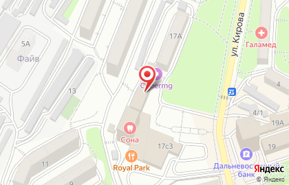 Академия Голосок на карте