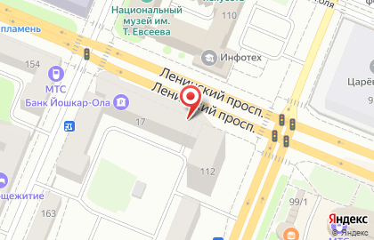 Суши-бар Токио на Ленинском проспекте на карте