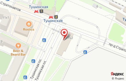 Салон связи МТС в проезде Стратонавтов, 7 к 2 на карте