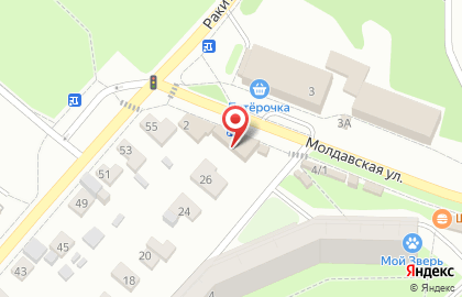 Аптека Планета Здоровья на Молдавской улице, 2 на карте