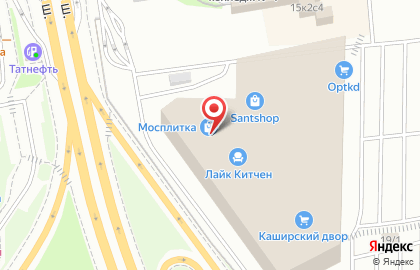Салон плитки и сантехники Мосплитка в Нагатино-Садовниках на карте