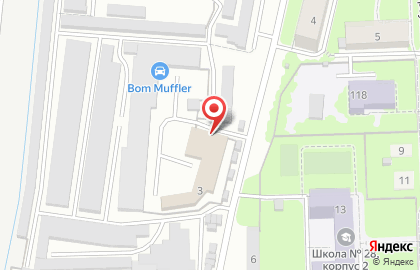 Автосервис КВ1 на карте
