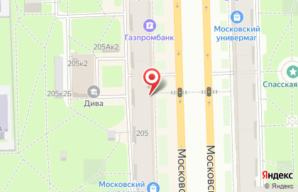 Универмаг Московский на карте