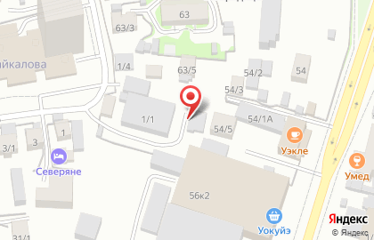 Служба грузоперевозок Успех в Якутске на карте