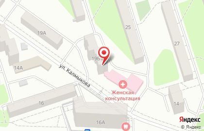 Женская консультация Клиника, ЮУГМУ на улице Пети Калмыкова на карте