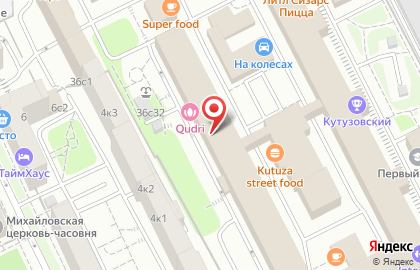 Торговая компания Модерн Окна на Кутузовском проспекте на карте