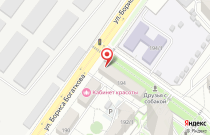 Магазин разливного пива Хмельной хуторок на улице Бориса Богаткова на карте