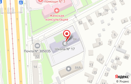 Участковая избирательная комиссия №109 в Центральном районе на карте
