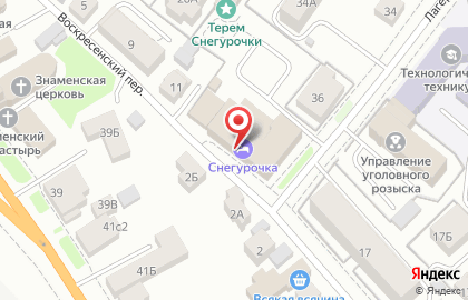 Гостиничный комплекс Снегурочка на Лагерной улице на карте