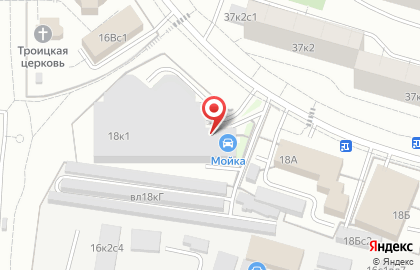 Автокомплекс на Днепропетровской, 18 к1 на карте