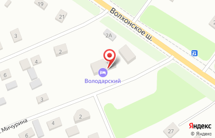 Мини-отель Бинго в Красносельском районе на карте
