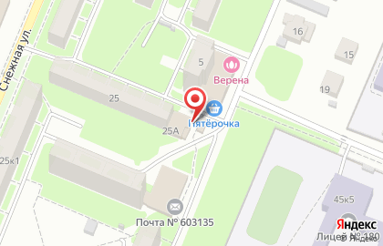 Продуктовый магазин Олимп в Нижнем Новгороде на карте