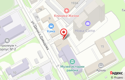 Столовая в Перми на карте