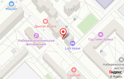 Минимаркет Вечерний на карте